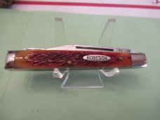 Robeson Shur Edge Honey Brown Bone Doctors Knife  1 of 200