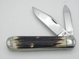 Queen Cutlery #10 Jack Winterbottom bone:  3 3/4” closed, early 1950s,
