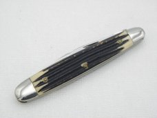 Queen Cutlery #3 Sleeveboard Pen Winterbottom bone: 3 5/16” closed, 1958 - 1960, Queen Cutlery #3 Sleeveboard Pen Winterbottom bone: 3 5/16” closed, 1958 - 1960,