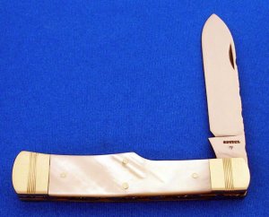 COUTEL SHEFFIELD ENGLAND Custom By Graham Clayton Mother Of Pearl GUNSTOCK House of Coutel Knife