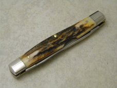Schatt & Morgan Titusville PA. 2005 Stag 032127 Yankee Muskrat Knife in Box