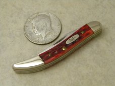 Case XX USA 4-Dot Red Bone 610096 SS Tiny Texas Toothpick Knife in Box Case XX USA 4-Dot Red Bone 610096 SS Tiny Texas Toothpick Knife in Box