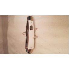 MOORE MAKER USA 3202 B TRAPPER WHITE DELRIN HANDLES NEW IN BOX MOORE MAKER USA 3202 B TRAPPER WHITE DELRIN HANDLES NEW IN BOX