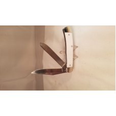 MOORE MAKER USA 3202 B TRAPPER WHITE DELRIN HANDLES NEW IN BOX MOORE MAKER USA 3202 B TRAPPER WHITE DELRIN HANDLES NEW IN BOX