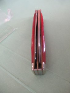 Robeson 1999 Cherry Red Bone Doctors Knife Pattern # 622114