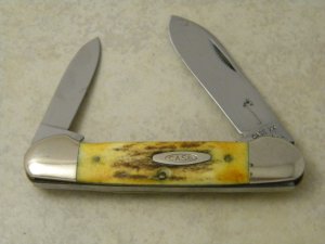 Case XX USA 1970 Stag 52131 Canoe Knife