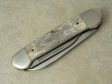 Case XX USA 7 Dot Appaloosa Bone A62131 SS Canoe Knife Case XX USA 7 Dot Appaloosa Bone A62131 SS Canoe Knife