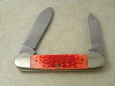 Case XX USA Red Bone "Tested Centennial 1889-1989" R62131 SS Canoe Knife Case XX USA Red Bone "Tested Centennial 1889-1989" R62131 SS Canoe Knife