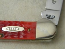 Case XX USA Red Bone "Tested Centennial 1889-1989" R62131 SS Canoe Knife Case XX USA Red Bone "Tested Centennial 1889-1989" R62131 SS Canoe Knife