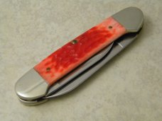 Case XX USA Red Bone "Tested Centennial 1889-1989" R62131 SS Canoe Knife Case XX USA Red Bone "Tested Centennial 1889-1989" R62131 SS Canoe Knife