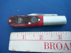 Vintage Boker Germany Tree Brand Barlow 2 blade Pocket Knife Jig bone scales Vintage Boker Germany Tree Brand Barlow 2 blade Pocket Knife Jig bone scales