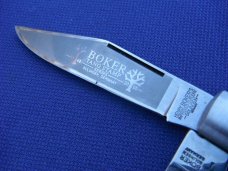 Vintage Boker Germany Tree Brand Barlow 2 blade Pocket Knife Jig bone scales Vintage Boker Germany Tree Brand Barlow 2 blade Pocket Knife Jig bone scales
