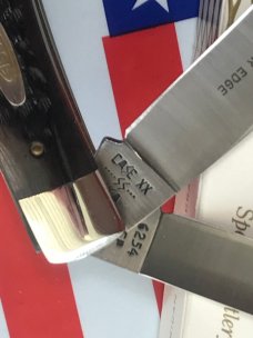 1983 Case xx Trapper w/ Tested XX Razor Edge Blade Etch -Great Pick Bone Handles -MDL 6254 1983 Case xx Trapper w/ Tested XX Razor Edge Blade Etch -Great Pick Bone Handles -MDL 6254