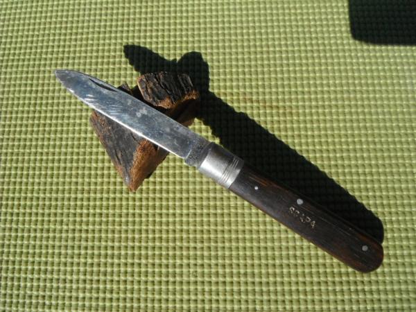 Vintage Kaufman Germany Large Folding Pocket Knife.  Made in Solingen Germany!!!