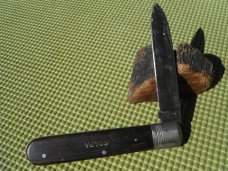 Vintage Kaufman Germany Large Folding Pocket Knife.  Made in Solingen Germany!!!