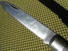 Vintage Kaufman Germany Large Folding Pocket Knife.  Made in Solingen Germany!!!