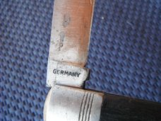 Vintage Kaufman Germany Large Folding Pocket Knife.  Made in Solingen Germany!!!