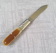 Great eastern TC barlow, 2021, Genuine Barlow, Sepia sawcut Bone covers, Charlie Campagna GEC SFO