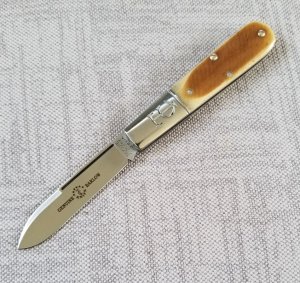 Great eastern TC barlow, 2021, Genuine Barlow, Sepia sawcut Bone covers, Charlie Campagna GEC SFO