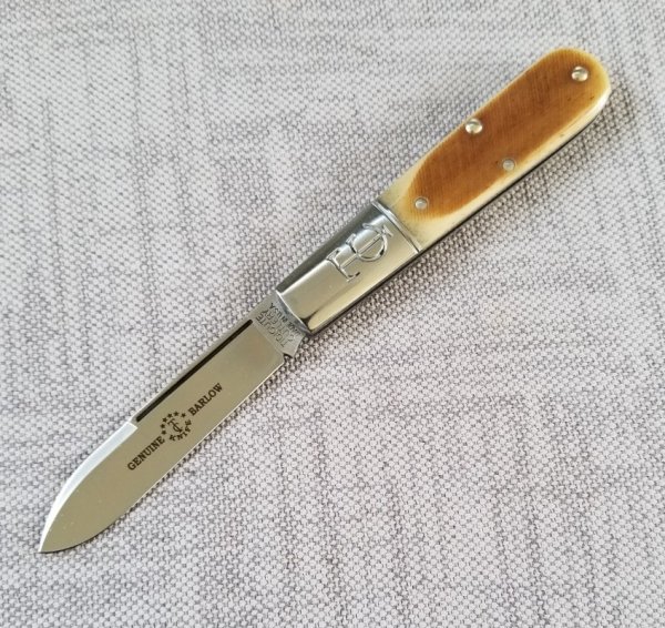 Great eastern TC barlow, 2021, Genuine Barlow, Sepia sawcut Bone covers, Charlie Campagna GEC SFO