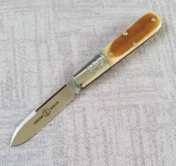 Great eastern TC barlow, 2021, Genuine Barlow, Sepia sawcut Bone covers, Charlie Campagna GEC SFO