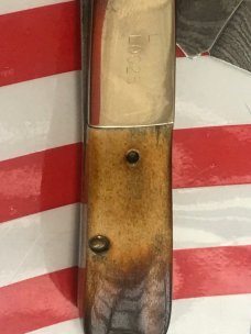 Vintage Parker USA Single Damascus Blade Barlow w/ Nice Stag Handles -Serialized & Low Production Vintage Parker USA Single Damascus Blade Barlow w/ Nice Stag Handles -Serialized & Low Production