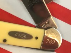 Case XX 1984 Single Blade Canoe w/ Tsali (Rebel & Martyr) Blade Etching & Derlin Yellow Handles -NOS Case XX 1984 Single Blade Canoe w/ Tsali (Rebel & Martyr) Blade Etching & Derlin Yellow Handles -NOS