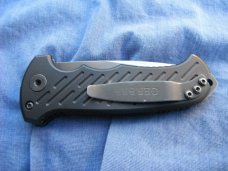 GERBER 06 AUTOMATIC Spear point Blade Fires Hard, Locks Tight, Safety Lock. Made in USA!!! GERBER 06 AUTOMATIC Spear point Blade Fires Hard, Locks Tight, Safety Lock. Made in USA!!!