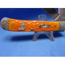 Case XX Boot shield Trapper Jigged Bone 2005 Case XX Boot shield Trapper Jigged Bone 2005