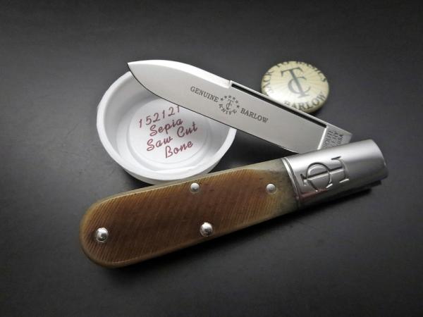 Great Eastern Cutlery Tidioute #15 TC Barlow Sepia Sawcut Bone SFO GEC 152121 Great Eastern Cutlery Tidioute #15 TC Barlow Sepia Sawcut Bone SFO GEC 152121