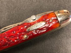 Robeson Shuredge Scout Knife c. 1940s-50s Strawberry Bone! Robeson Shuredge Scout Knife c. 1940s-50s Strawberry Bone!