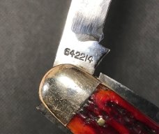 Robeson Shuredge Scout Knife c. 1940s-50s Strawberry Bone! Robeson Shuredge Scout Knife c. 1940s-50s Strawberry Bone!