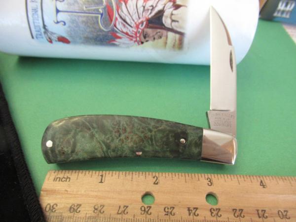 Tuna Valley Green Maple Burl  1 of 50 Phoenix Jack  154 /CM