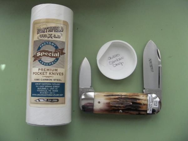 GREAT EASTERN 362210 SUNFISH WITH SAMBAR STAG SCALES 