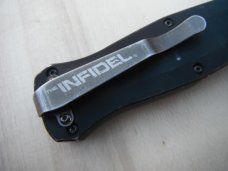 Benchmade FULL SIZE Infidel 3300BK OTF Automatic Knife (3.91" Black) MSRP $515