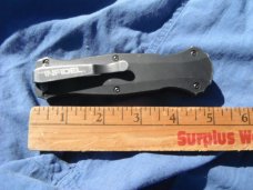 Benchmade FULL SIZE Infidel 3300BK OTF Automatic Knife (3.91" Black) MSRP $515