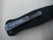 Benchmade FULL SIZE Infidel 3300BK OTF Automatic Knife (3.91" Black) MSRP $515