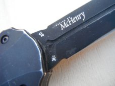 Benchmade FULL SIZE Infidel 3300BK OTF Automatic Knife (3.91" Black) MSRP $515