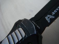 Benchmade FULL SIZE Infidel 3300BK OTF Automatic Knife (3.91" Black) MSRP $515