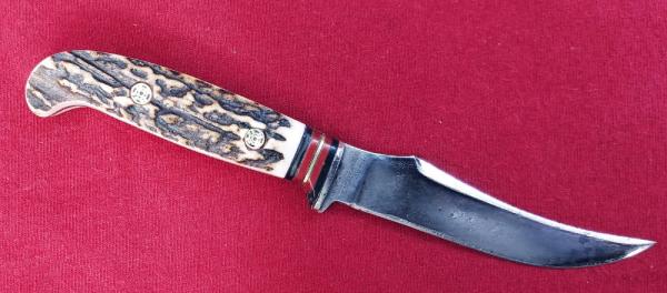 Western 237 - Restored with New Stag Handles and Handmade Leather Sheath. Western 237 - Restored with New Stag Handles and Handmade Leather Sheath.