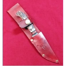 Western 237 - Restored with New Stag Handles and Handmade Leather Sheath. Western 237 - Restored with New Stag Handles and Handmade Leather Sheath.