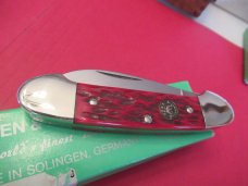 Hen & Rooster Red Bone Canoe Pattern # 352-BS