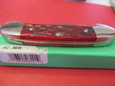 Hen & Rooster Red Bone Canoe Pattern # 352-BS