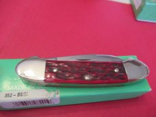 Hen & Rooster Red Bone Canoe Pattern # 352-BS