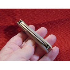 PARKER CUT. CO. FANCY GENUINE PEARL BARLOW ABALONE EAGLE ENLAY PARKER CUT. CO. FANCY GENUINE PEARL BARLOW ABALONE EAGLE ENLAY