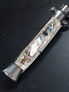 9" Abalone Italian Stiletto. Frank Beltrame 9" Abalone Italian Stiletto. Frank Beltrame