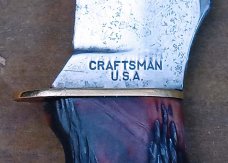 Craftsman 49STC Fixed Blade (tungsten carbide coated edge).