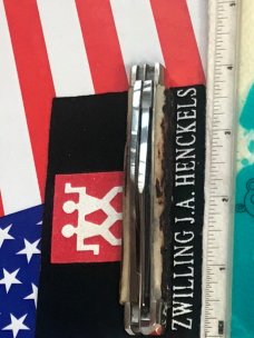 Vintage J A Henckels 3 Blade Stockman "Premium Stock" Knife - Great Stag Handles MDL 190 -NOS & M/NM Vintage J A Henckels 3 Blade Stockman "Premium Stock" Knife - Great Stag Handles MDL 190 -NOS & M/NM