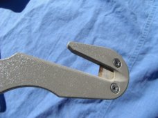 Ontario Knife Company (OKC) Model 4 - 499 Tan Strap Cutter w/ Sheath. Made in the USA!!! Ontario Knife Company (OKC) Model 4 - 499 Tan Strap Cutter w/ Sheath. Made in the USA!!!