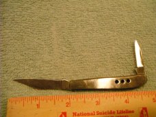 VINTAGE UNITED CUTLERY UC-432 SURGICAL JAPAN SILVER CLIPPER POCKET KNIFE